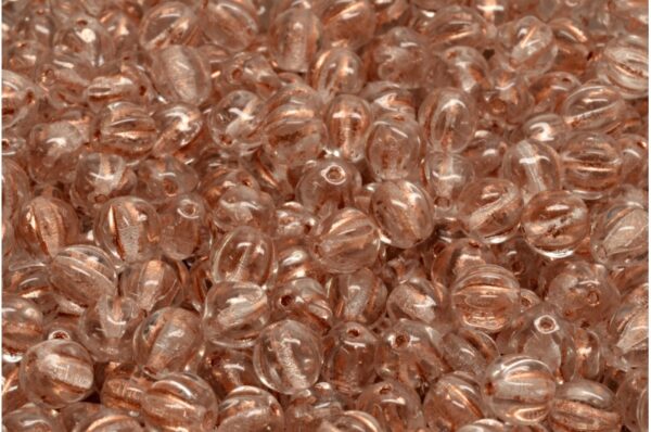 Melon Beads 6x6mm - Image 1