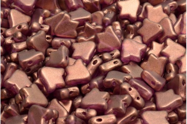 2 Holes Flat Tulip Bell Beads 9x9mm - Image 1