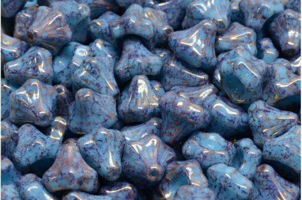 Flower Bell Beads 9x9mm - Image 1