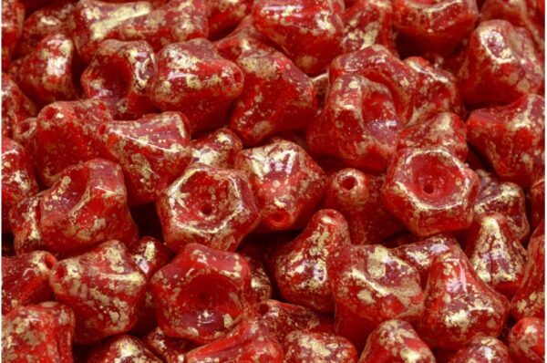 Flower Bell Beads 9x9mm - Image 1