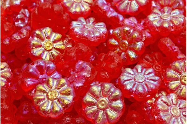 Asterisk Flower Beads 12x12 - Image 1