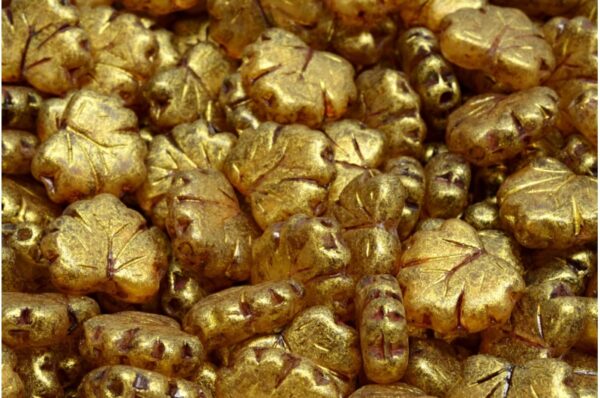 Maple Leaf Beads 13x11mm - Image 1