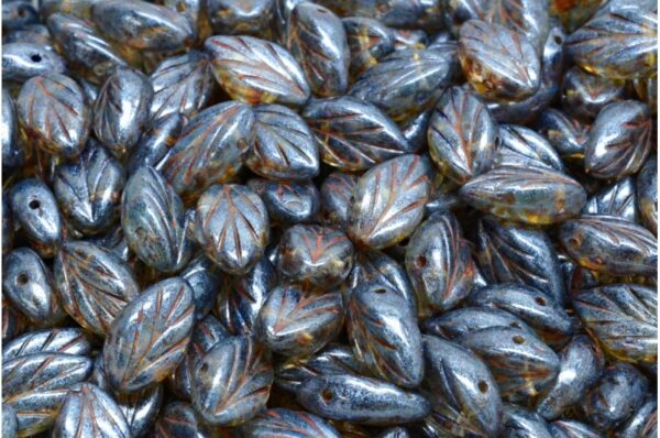 Beech Leaf Beads 7x11mm - Image 1