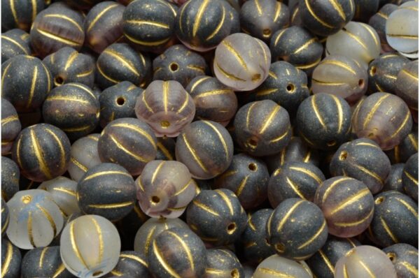 Melon Beads 8x8mm - Image 1