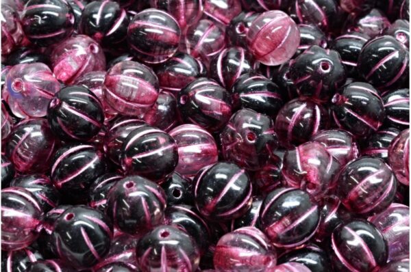 Melon Beads 8x8mm - Image 1