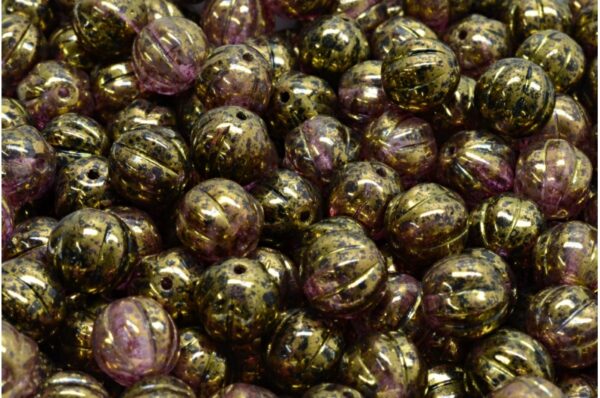 Melon Beads 8x8mm - Image 1