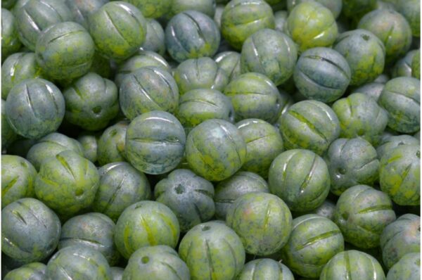 Melon Beads 8x8mm - Image 1