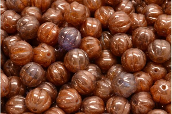 Melon Beads 8x8mm - Image 1