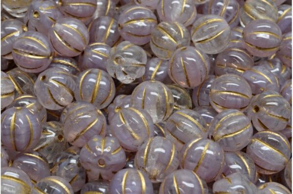 Melon Beads 8x8mm - Image 1