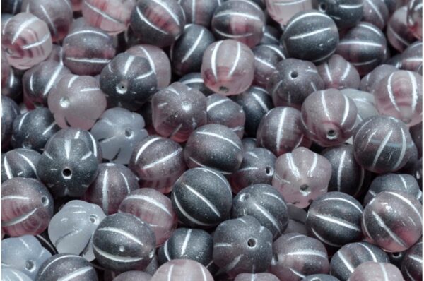 Melon Beads 8x8mm - Image 1