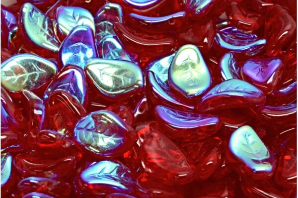 Wavy Leaf Beads 9x14mm - Image 1