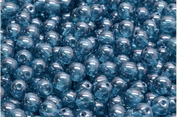 Round Druck Beads 6mm - Image 1