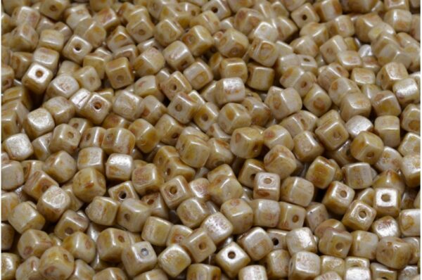 Cube Beads 4x4mm - Image 1