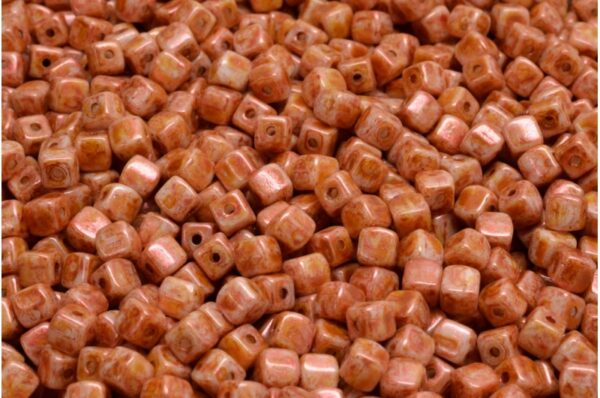 Cube Beads 4x4mm - Image 1