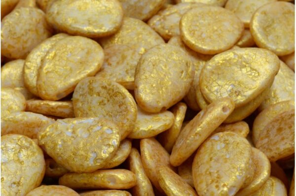 Anemone Petal Beads 11x16mm - Image 1