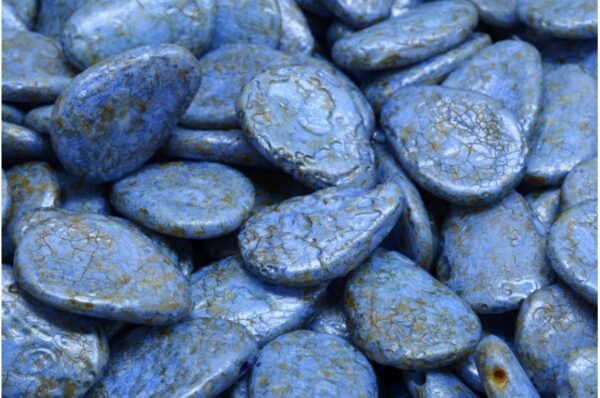 Anemone Petal Beads 11x16mm - Image 1