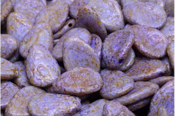 Anemone Petal Beads 11x16mm - Image 1