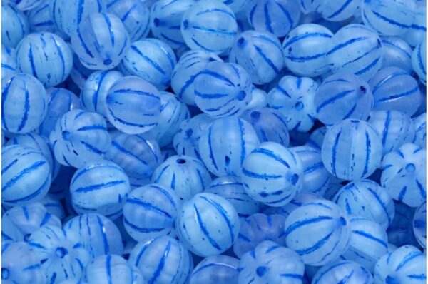 Melon Beads 8x8mm - Image 1