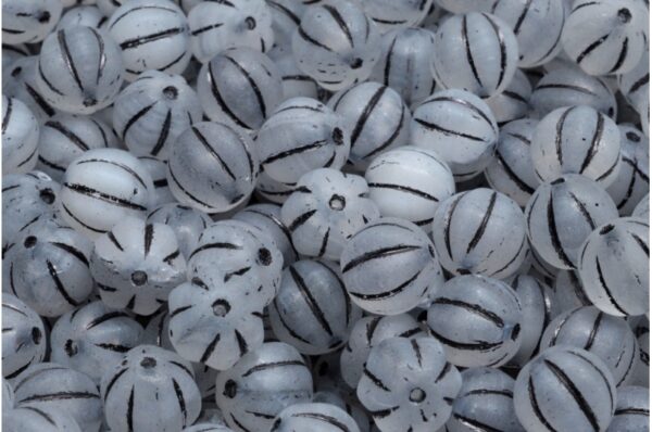 Melon Beads 8x8mm - Image 1