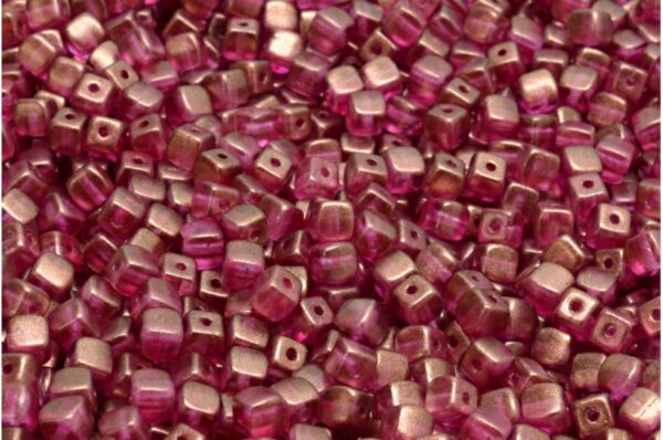 Cube Beads 4x4mm - Image 1