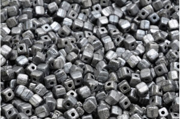 Cube Beads 4x4mm - Image 1
