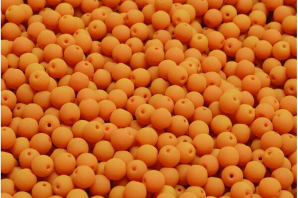 Round Druck Beads 4mm - Image 1