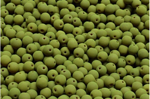 Round Druck Beads 4mm - Image 1