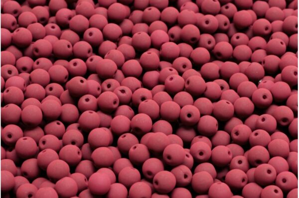 Round Druck Beads 4mm - Image 1