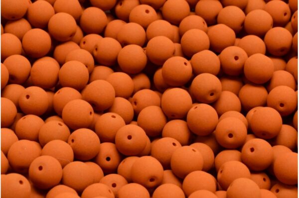 Round Druck Beads 6mm - Image 1