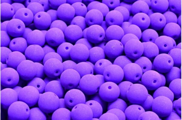 Round Druck Beads 6mm - Image 1