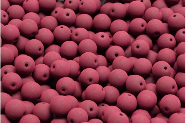 Round Druck Beads 6mm - Image 1