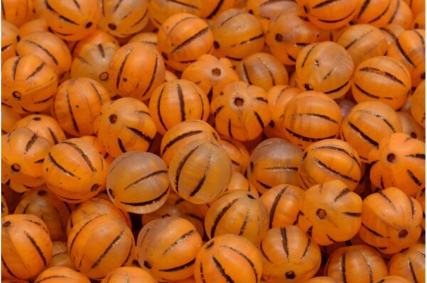 Melon Beads 8x8mm - Image 1