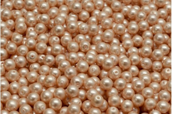 Round Druck Beads 4mm - Image 1