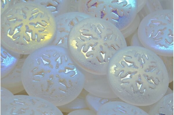 Snowflake Cabochon 21x21mm - Image 1