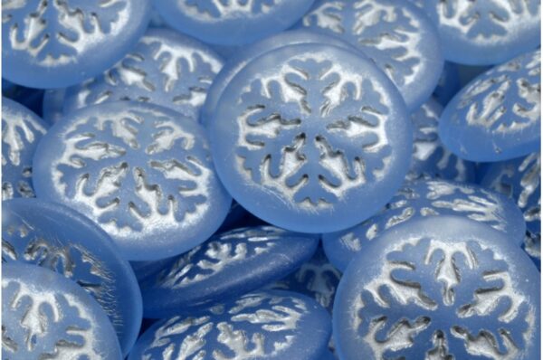 Snowflake Cabochon 21x21mm - Image 1