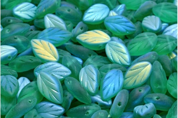Beech Leaf Beads 7x11mm - Image 1