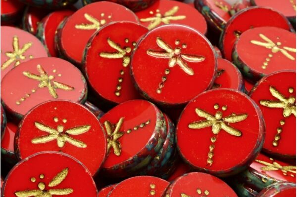 TCB Dragonfly Beads 17x17mm - Image 1