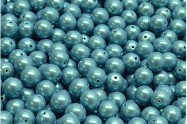 Round Druck Beads 6mm - Image 1