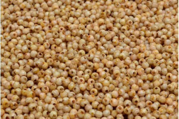 Round Druck Beads 2mm - Image 1