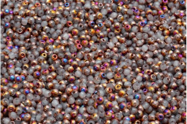 Round Druck Beads 2mm - Image 1
