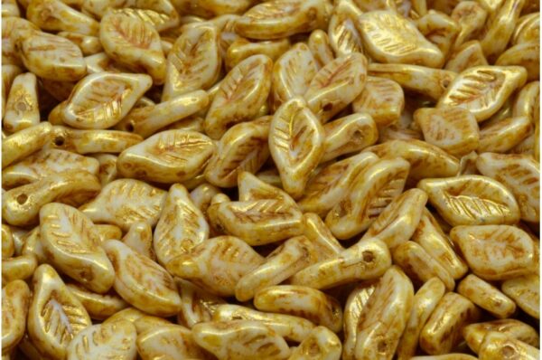 Bay Leaf Beads 6x12mm - Image 1