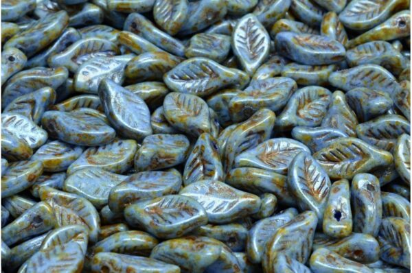 Bay Leaf Beads 6x12mm - Image 1