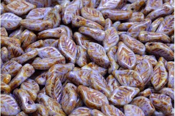 Bay Leaf Beads 6x12mm - Image 1