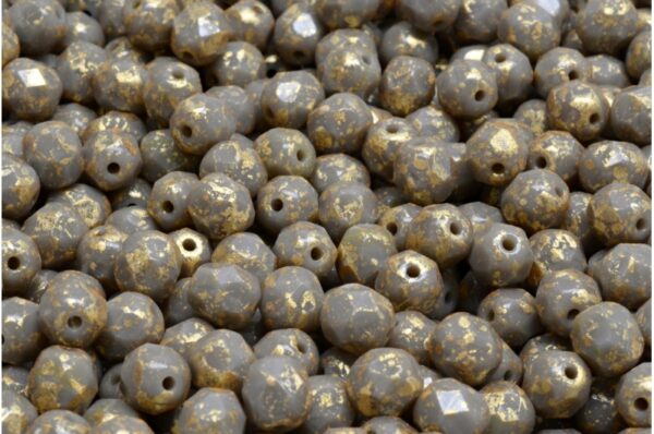 Firepolished Round Beads 6mm - Image 1