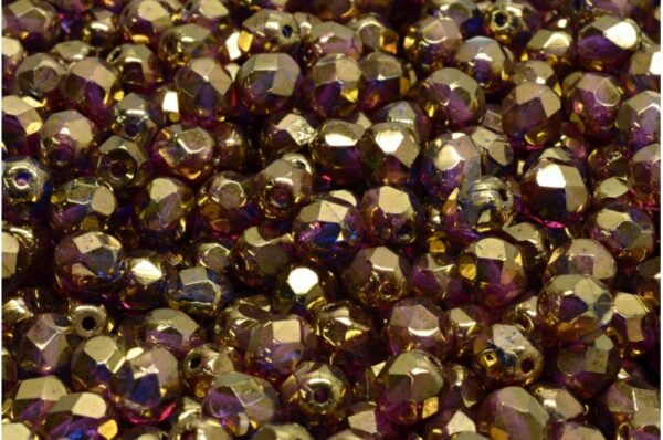 Firepolished Round Beads 6mm - Image 1