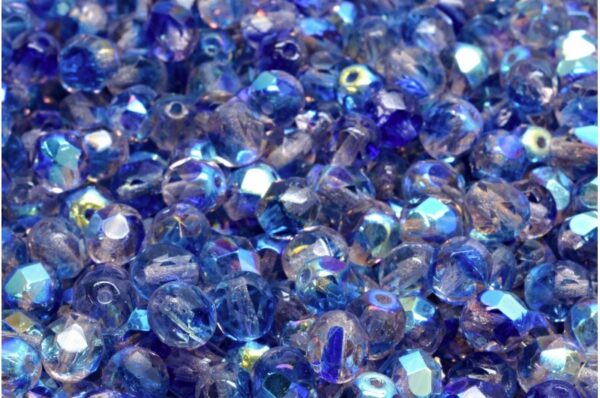 Firepolished Round Beads 6mm - Image 1