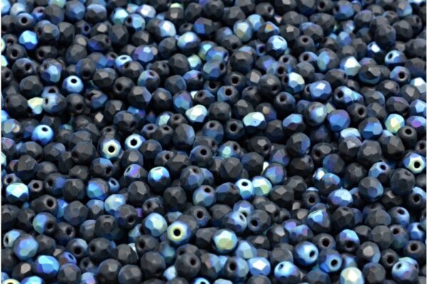 Firepolished Round Beads 3mm - Image 1