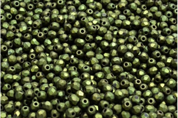 Firepolished Round Beads 3mm - Image 1