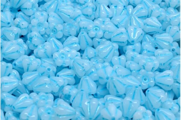 Bell Flower Beads 4x6mm - Image 1