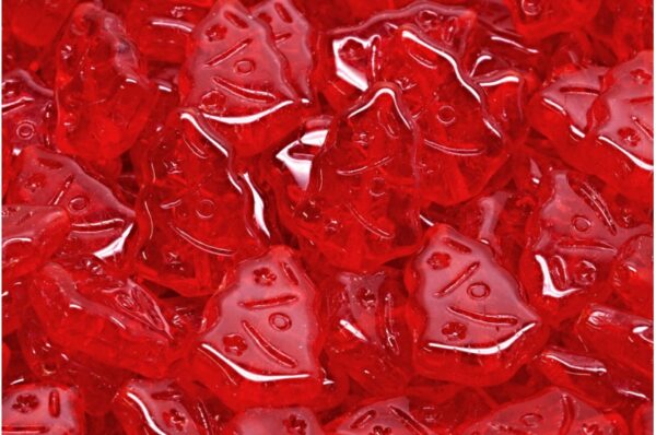 Christmas Tree Beads 17x12mm - Image 1